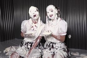 Messy Schoolgirls JOI - Star Nine & Chrissy Marie Whipped Cream Pie TRAILER