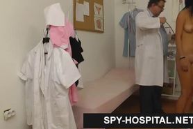 Elder gyn medico voyeur appreciates to spy - video 1