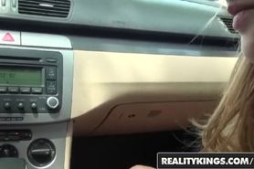 Reality Kings - Standed teen Staci Silverstone gets fucked in a car