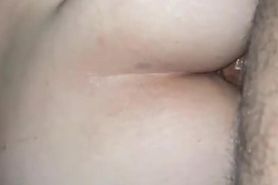 BBC stuffing her round Asian ass
