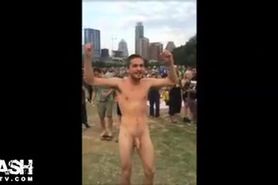 LOL - Dumb Concert Flasher Busted