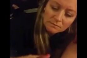 Cell phone video Wife Strokes  Sucks Hubbys Cock