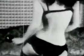 Bettie Page Underwear Scene  in Tambourine Dance