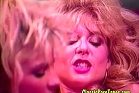 Hairy Late 1980s classic lesbian porn