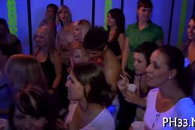 Group sex wild patty at night club - video 68