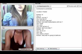 Poland Girl on Chatroulette