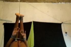 Sri Lanka teen bondage, screw and creampie