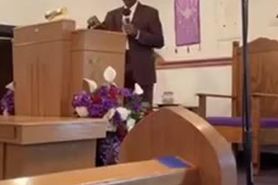 Anti Black lives matter pastor gets boned in the ass