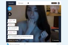 sexy teen on chatroulette masturbate for me