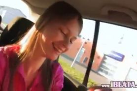 luxury hot fuck in the car