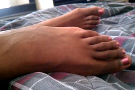 Big Sexy Ebony Feet size 11 part 1 - video 1