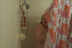 Shy BBW Shower