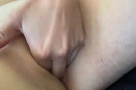 Crazy Tight Pussy Trying to Fit 4 Fingers - All Grool
