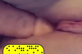 ASMR - Feuchte Muschi von geilem Snapchat-Mädchen verwöhnt