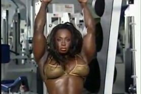 Black_female_muscles - video 1