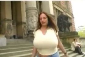 Huge Candid Big Tits on The Streets