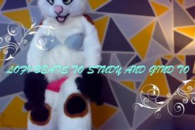 Lofi Beats to Strip and Grind Too Nori Cat Fursuit Striptease Teaser