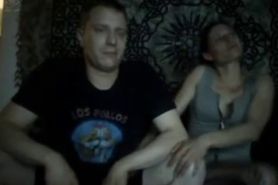 [chatroulette] Horny Playful French Couple Fuck with Sound - Naughty Girl