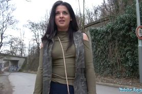 Public Agent Outdoor orgasms for Serbian beauty - video 4