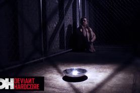 Devianthardcore- Sub slave Dahlia sky gets let out of her cage by dom