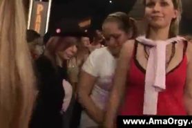 Amateur minx gives oral sex on the floor on a crazy sex party