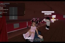 Roblox girl gets fucked in barn by janitor