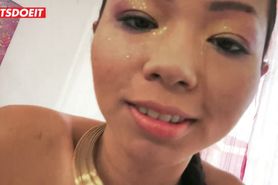 LETSDOEIT - Extra Small Asian Teen Jureka Takes It In The Ass!