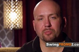 Swingers go see strippers as a group