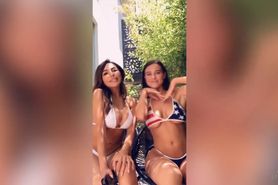 Lela Star X Lana Rhoades best Friends Share everything when on Vacation