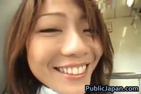 Juri Wakatsuki Lovely Asian model enjoys part4 - video 1