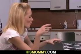 He finds his GF and mom fucking each other
