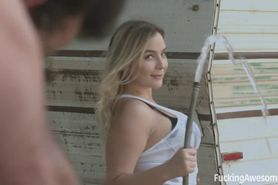 Busty Blair Williams Gets Fucked Outdoor