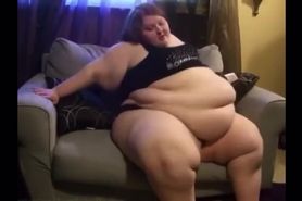 Fat Belly SSBBW Jiggling All Over