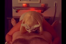 Happy Ending Massage I Busty Blonde Deepthroat & Swallows Load