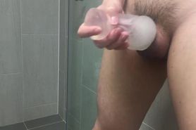 Korean Male Masturbation & Cumshot by Onahole