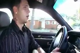 Driver fucks BIg Titt Busty boss