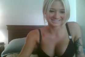 cute blonde on webcam2