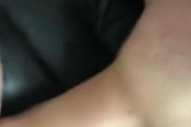 Amateur 19 year old gets fucked on couch
