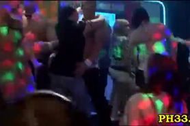 Tons of group sex on dance floor - video 16