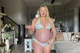 Youtube Milf Pregnant 9 Month By BBC Swimwear Try On !