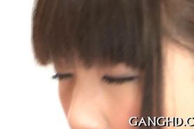 Hairy Japanese chick - video 10
