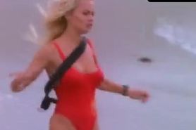 Pamela Anderson Sexy Scene  in Baywatch