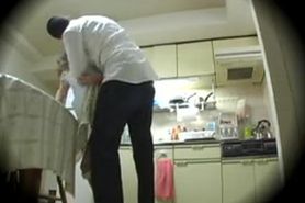 Subtitled Japanese homestay gone wrong host mother blowjob