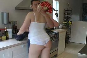 nice fuck in kitchen