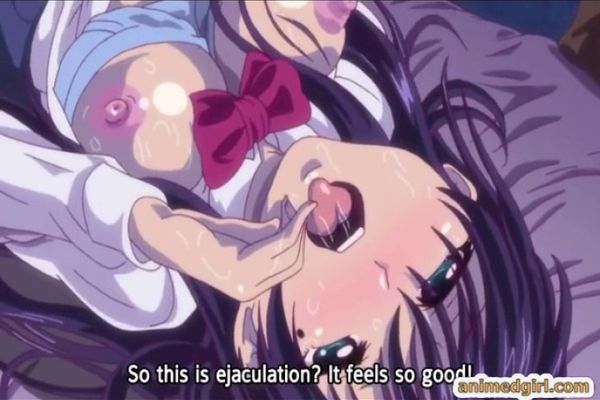 Anime Shemale Wet - Busty hentai coed gets titty and wet pussy fucking by ...