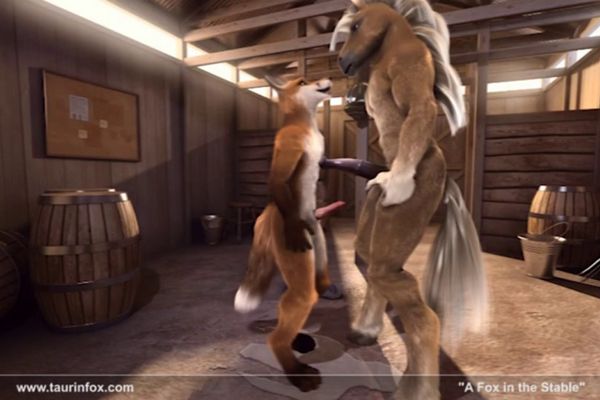 600px x 400px - 3D gay anthro horse and fox fuck - TNAFlix Porn Videos