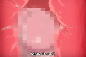 Hardcore ass toying scene with naked hentai sex doll