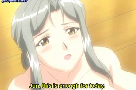 Hentai gets hairy pussy penetrated