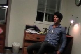 Pink haired teen fellating hungry dick in POV at college orgy