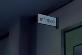 Hot ass anime sweeties banged from behind in 3some